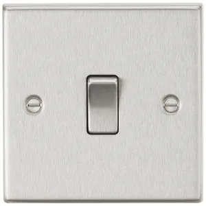 10AX 1G Intermediate Switch - Brushed Chrome