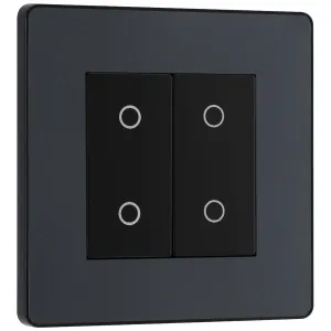 EVOLVE MATT GREY (BLACK) 200W DOUBLE TOUCH DIMMER