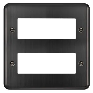 2 TIER MINIGRID UNFURNISHED PLATE - 12 APERTURES -