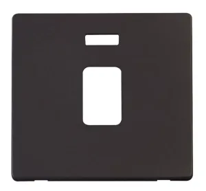 20A DP Switch With Neon Cover Plate - Black