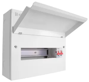 12 Way Elucian Metal Consumer Unit With 100A Mains