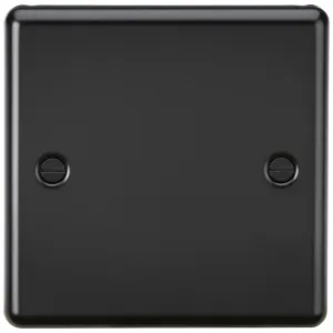 1G Blanking Plate - Matt Black