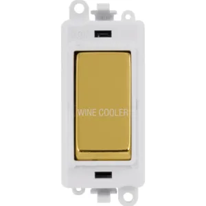20AX Double Pole Switch Module - Polar White - Pol