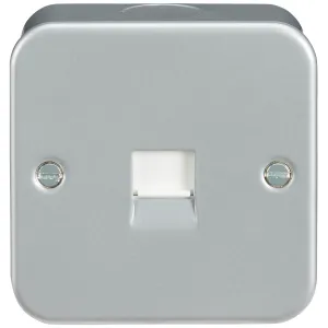 Metal Clad Telephone Master Socket - Powder-coated
