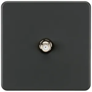 SAT TV Outlet (Non-Isolated) - Anthracite