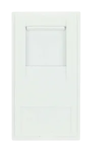 RJ45 Cat-6 Outlet - Polar White