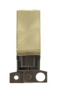 2 Way Retractive Ingot 10A Switch - Satin Brass