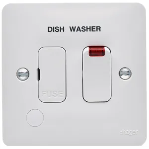 13A FCU SWTCHD LIGHT & FLEX MKD DISHWSHR