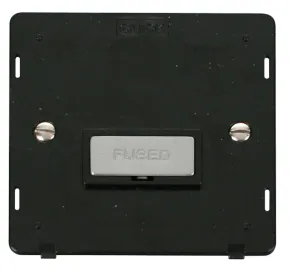 Ingot 13A Fused Connection Unit Insert - Black / C
