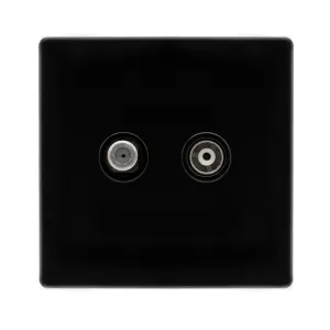 ISOLATED SATELLITE & ISOLATED COAXIAL OUTLET - MET