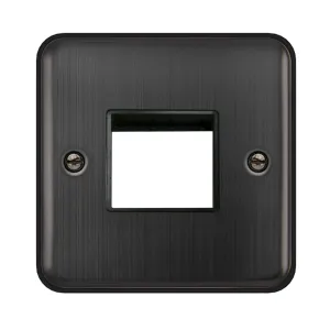 1 GANG MINIGRID UNFURNISHED PLATE - 2 APERTURE - M