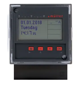 PANEL 1CH 7DAY TIME SWITCH W/BLUETOOTH