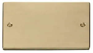 2 Gang Blank Plate