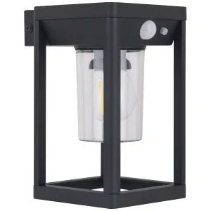 FILAMENT DECORATIVE SOLAR WALL LANTERN 2W 220LM 30