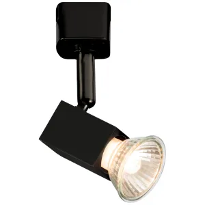 230V GU10 Track Spotlight - Black