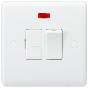 13A Switched Fused Spur Unit with Neon and Flex Ou