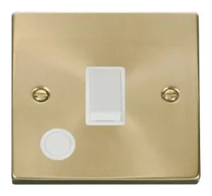20A 1 Gang DP Switch With Flex Outlet - White