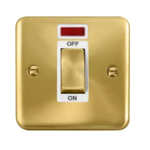 Deco Plus - 50A 1 Gang Double Pole Switch With Neo