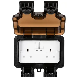 Smart IP66 13A 2G Outdoor Socket