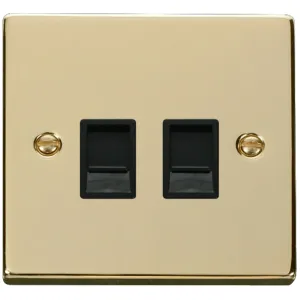 VPBR RJ45 TWIN OUTLET