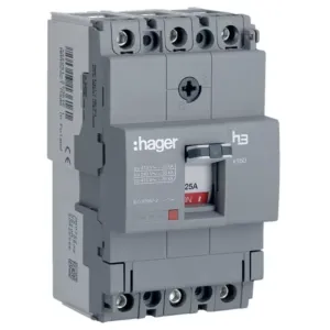 MCCB h3 x160 TM 3x25A 25kA