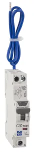 LEWDEN RCBO C10A 30mA 1MOD 1P + Solid N