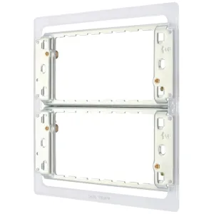 GRID FRAME 6 + 8 GANG - FOR SCREWLESS METAL