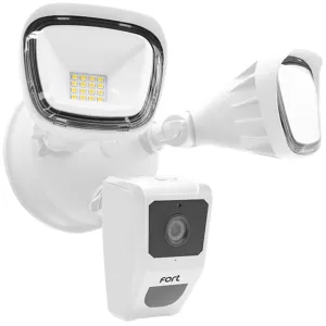 WI-FI Security Camera with Twin Spots White