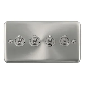 10AX 4 Gang 2 Way Toggle Switch