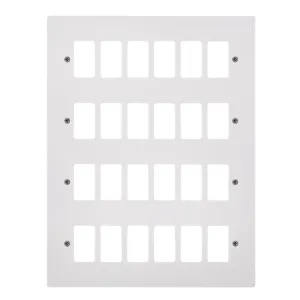 24 Gang GridPro Frontplate