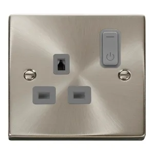 INGOT 13A 1G RF SMART SOCKET DECO SC GY