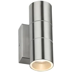 230V IP54 GU10 Up and Down Wall Light with Photoce