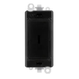 20AX 2 Way Retractive Keyswitch Module - Black