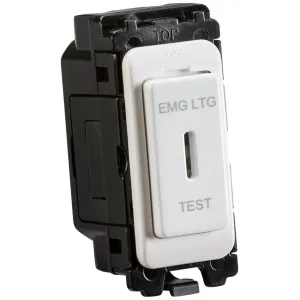 20AX 2-way SP Key Switch Module - Laser printed "E