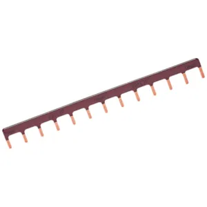 Insulat. busbar 1P prong 10mm- brown 13M