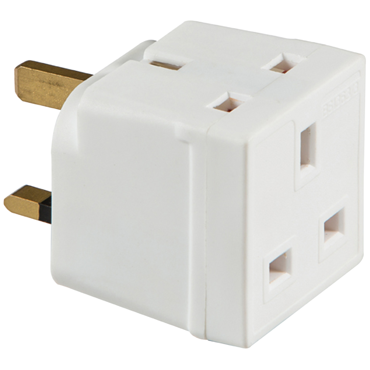 13A 2-Way Mains Unfused Adaptor