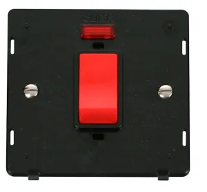Definity - 50A 1 Gang Double Pole Switch With Neon