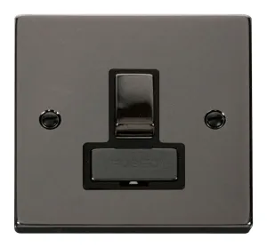 13A Fused 'Ingot' Switched Connection Unit - Black