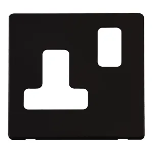 1G 15A ROUND PIN SW SKT PLATE  - MB