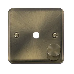 DPAB 1 GANG DOUBLE DIMMER PLATE & KNOBS