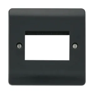 1 Gang Plate Triple Aperture