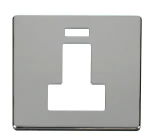 Switched Connection Unit With Neon Cover Plate - C