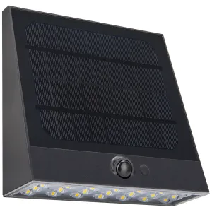 STEALTH DECORATIVE SOLAR WALL WASH LIGHT 7W 1000LM
