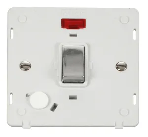 Ingot 20A DP Switch With Flex Outlet & Neon Insert