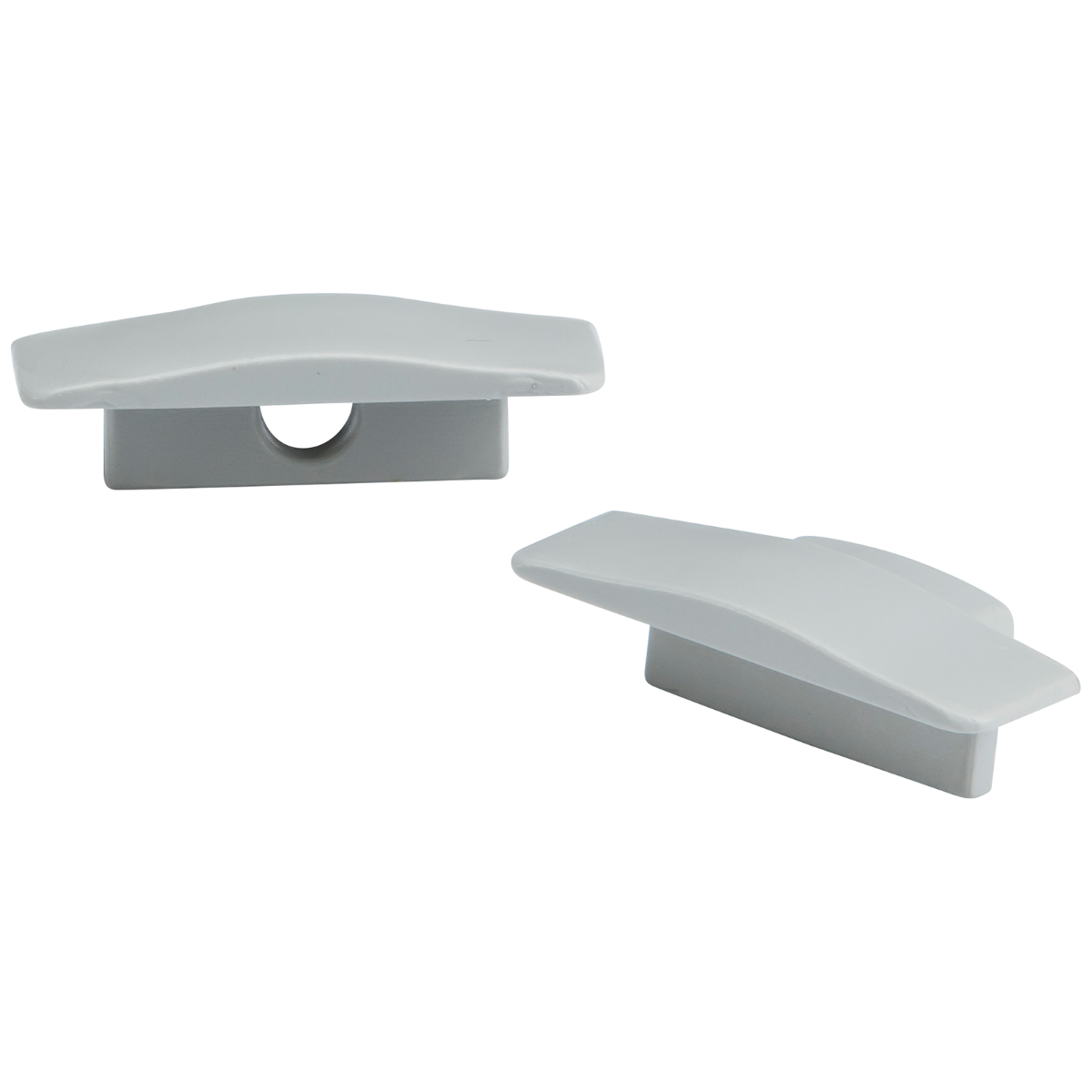 Aluminium Recessed Profile End Caps