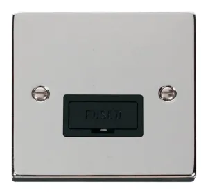 13A Fused Connection Unit - Black