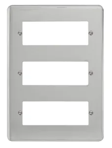 3 Tier MiniGrid Unfurnished Plate - 18 Apertures