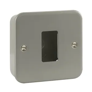 1 Gang GridPro Frontplate & Back Box
