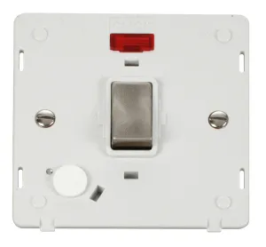 Ingot 20A DP Switch With Flex Outlet & Neon Insert