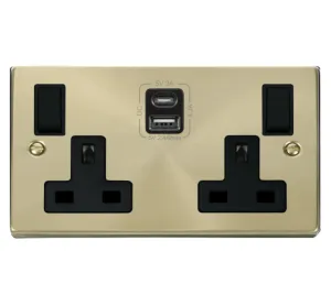 2G 13A SW SKT 4.2A A&C USB VPSB BK